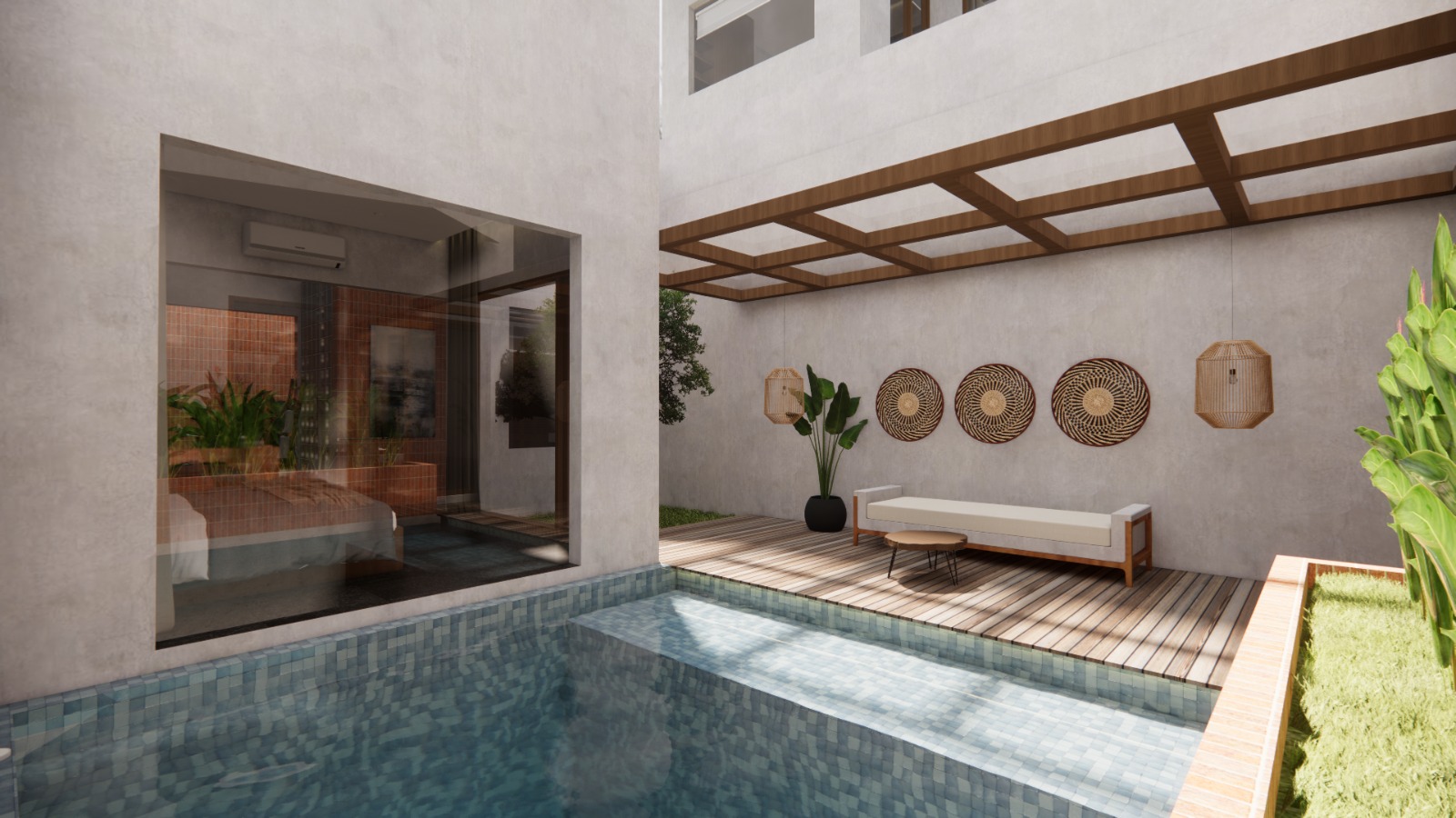 VILLA BARU DENGAN KONSEP TROPICAL LIVING DI UNGASAN
