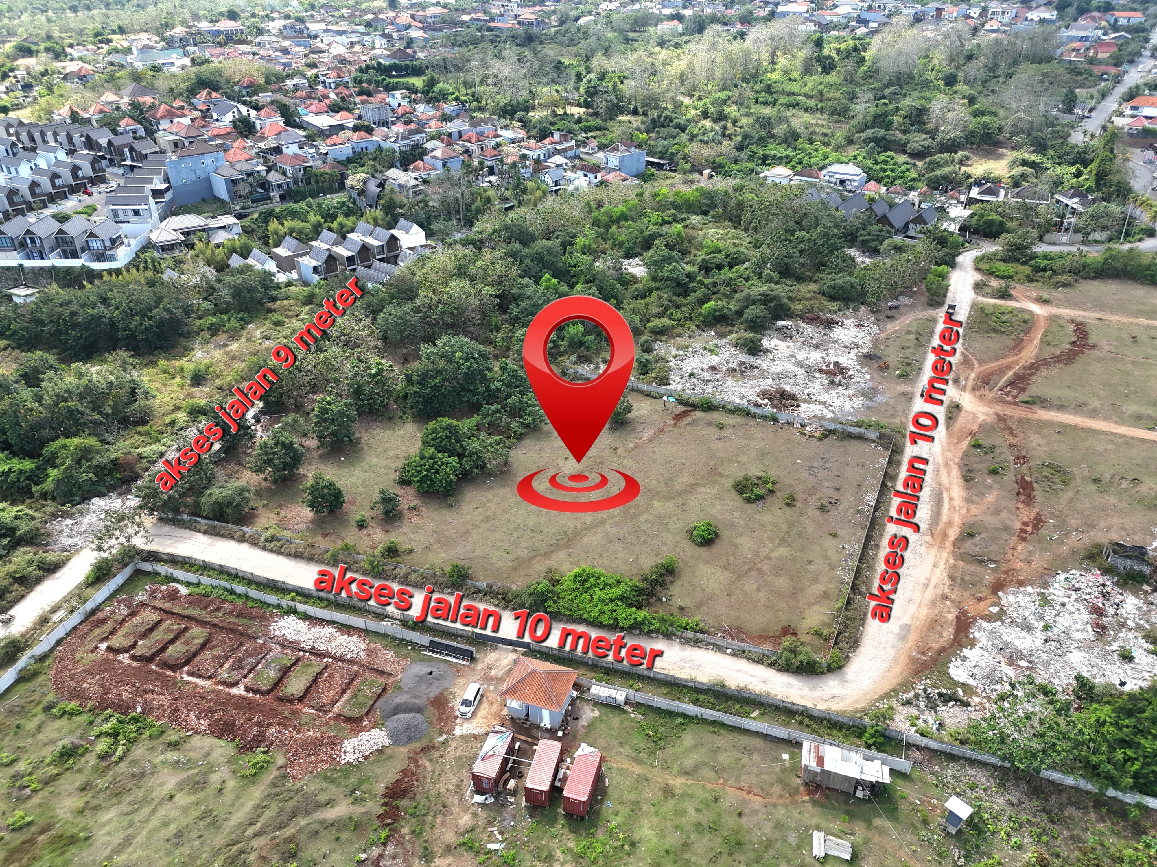 TANAH 74 ARE POSISI HOOK, LINGKUNGAN HOTEL BINTANG 5 - JIMBARAN
