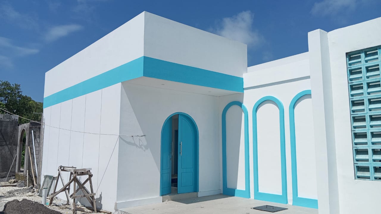 VILLA SANTORINI DEKAT PANTAI MELASTI - UNGASAN